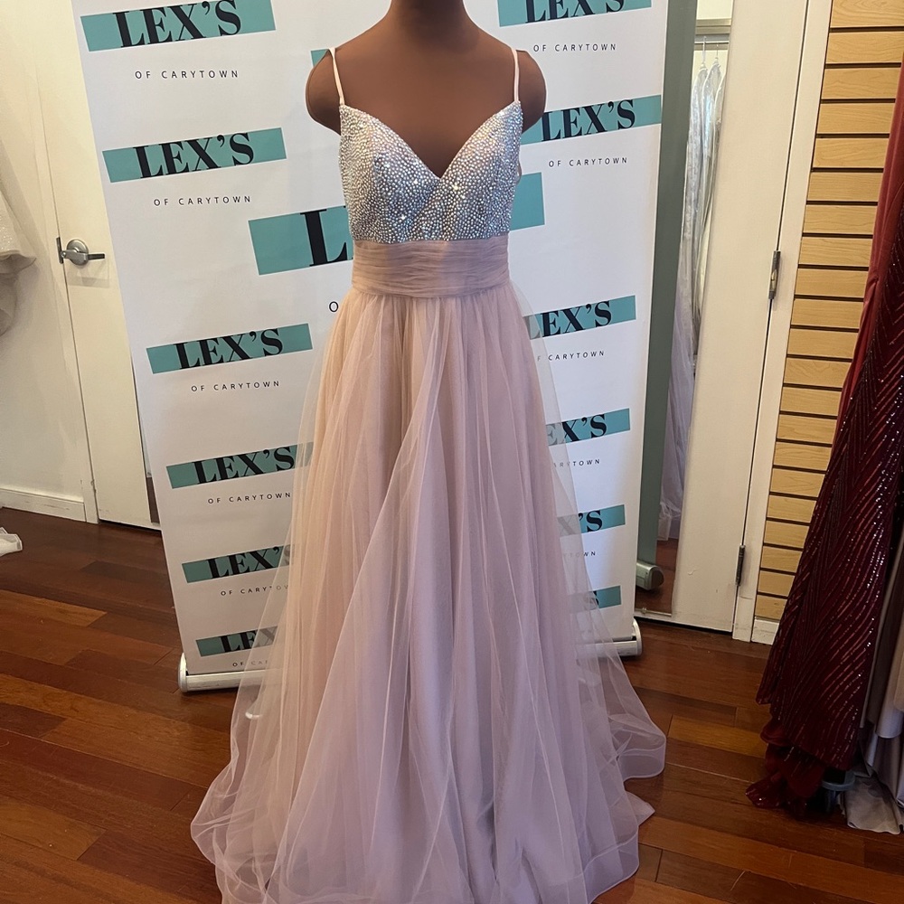 La Femme Blush Pink Dress